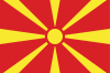 Vlag Noord-Macedonië